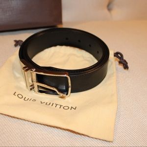 Men’s reversible 44MM Louis Vuitton Belt